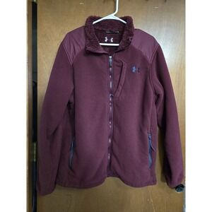 Men's Under Armour Storm Sherpa Lined Red Jacket Large